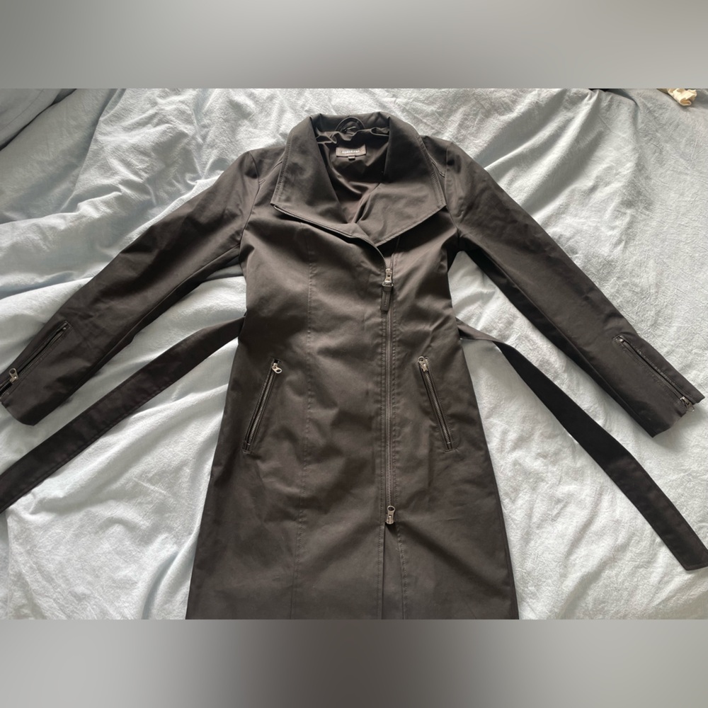 Gorgeous Black Mackage Raincoat